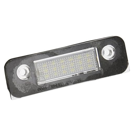M-Tech CLP034 registreringsskylt lampa LED lp-fdm