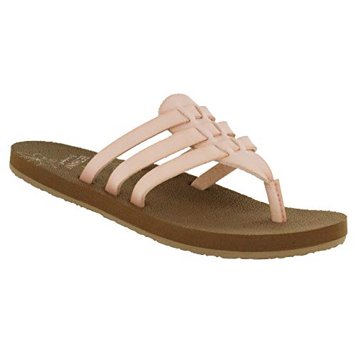 Cobian Girl's Lil Aloha (Toddler/Little Kid/Big Kid) Blush 6-7 Big Kid