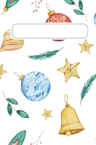 Quaderno per appunti di Natale: Bullet Journal A5 per tenere un diario, disegnare schizzi creativi e utile idea regalo