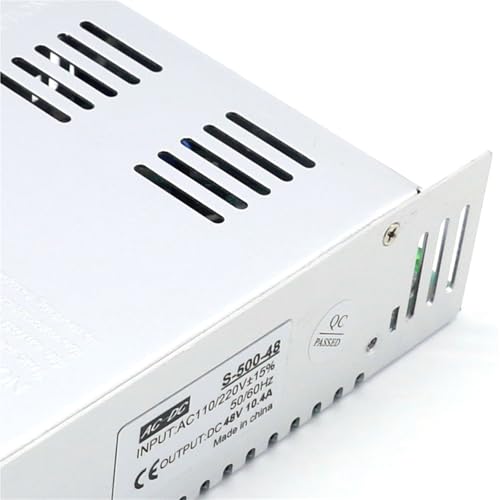 Alimentation à découpage CA/CC 48 V compacte et ventilée modèle S-480-48 - 4