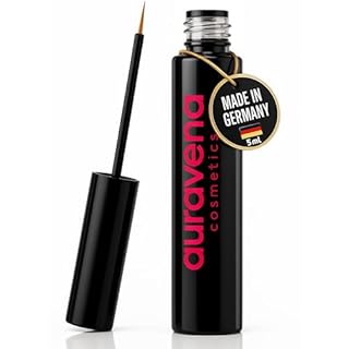 Siero ciglia allungante I 5ml I Formula vegana senza ormoni I Ciglia più lunghe, folte e sane I Delicato sugli occhi sensibili I Piegaciglia in omaggio I Crescita naturale e volume I Auravena
