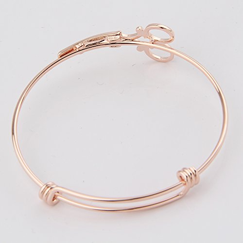 WUSUANED Scissor Shear Adjustable Expandable Wire Bangle Bracelet for Hairdresser Seamstress4