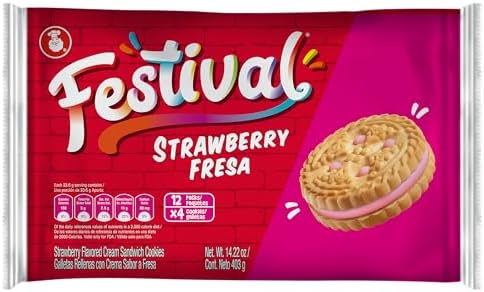 Festival Strawberry Cookies 14.6 Oz