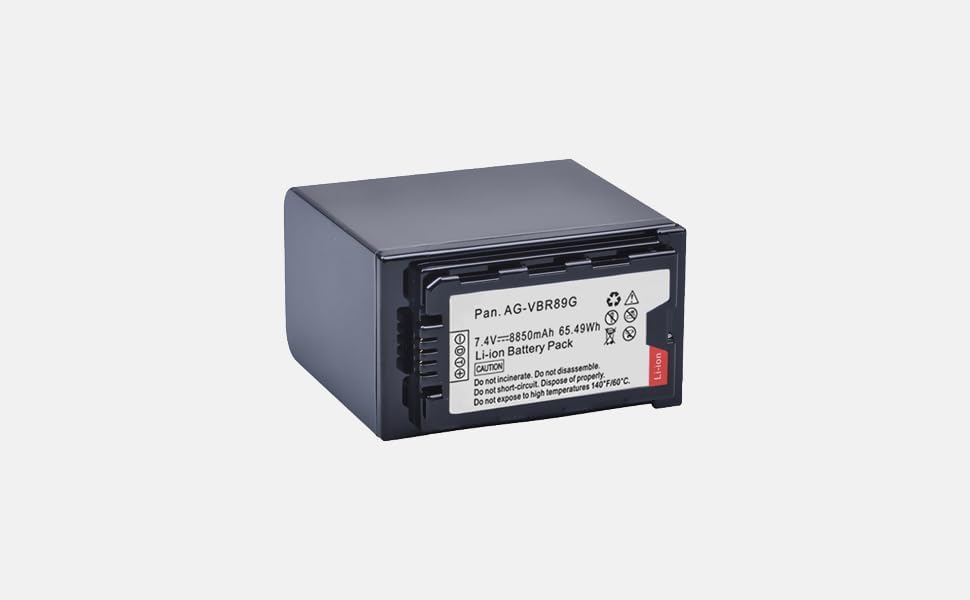 Digital Nc Ultra-High Capacity 'Intelligent' Lithium-Ion Battery Compatible with Panasonic AG-CX350