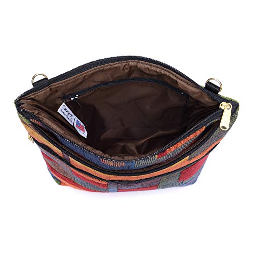 Image of Danny K. Women's Tapestry Bag Crossbody Handbag, Maggie Purse Handmade in the USA