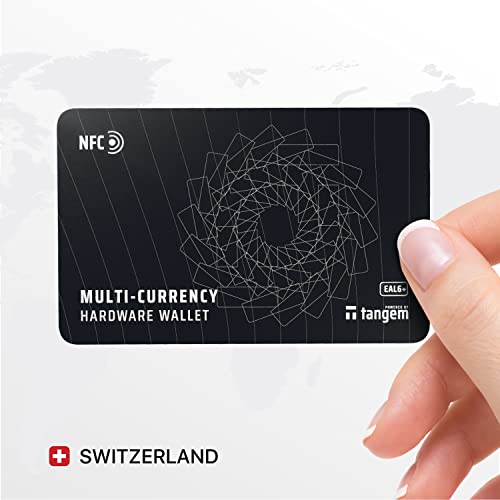 Tangem Wallet Pack of 3,Secure Crypto Wallet,Trusted Cold Storage for Bitcoin, Ethereum, NFT's & More Coins,100% Offline Hardware Wallet,Safeguard Your Cryptocurrency Assets with Key Card, Pack of 3 - Image 3