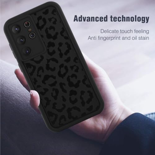 Image of Compatible with Samsung Galaxy S21 Ultra Case, Black