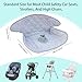 2 Pack Potty Training Car Seat Protector &Bag, Waterproof Piddle Pads Carseat Liner,Soft Anti-Slip Car Seat Cover for Toddlers, Baby Car Seat Pee Protector, Carseat Pads for Potty Training