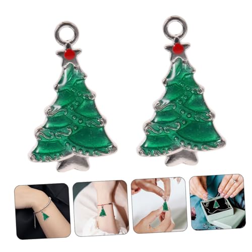 Breloques arbre de Noël émaillées pour fabriquer vos cadeaux faits main