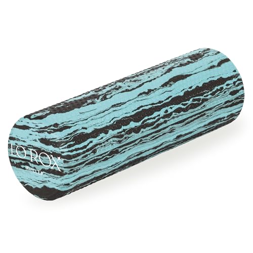 OPTP Lo Rox Travel-Size Foam Roller for Physical Therapy Pilates Exercise and Self-Massage by Fascia and Alignment Expert Lauren Roxburgh Moderate Density
