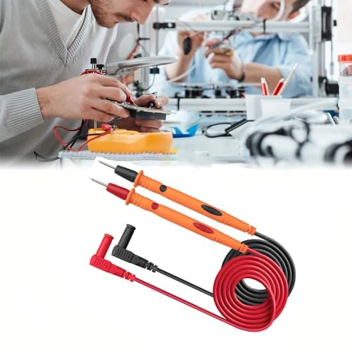 Image of Multimeter, Precision Sharp Lead 1000V 20A Digital Multi Meter Clamp Tester Probe Test Probes Leads, Test Extension, Multimeter Accessories (12)