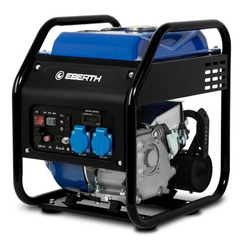 EBERTH Generatore di corrente silenzioso da 3200 Watt con inverter,