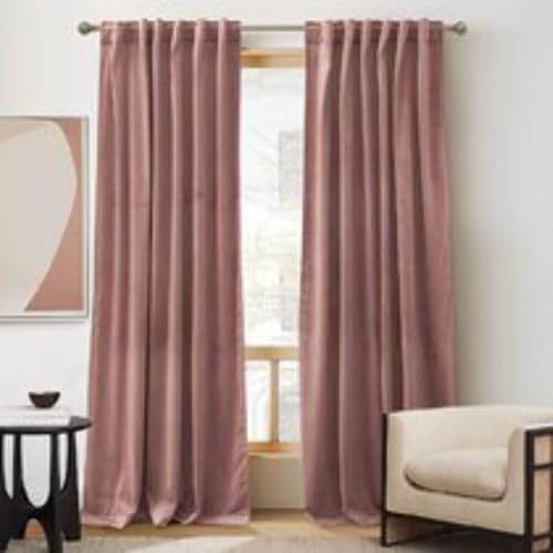 Tissu Dupioni 100% pure soie rose poudré haut de gamme pour haute couture - 4
