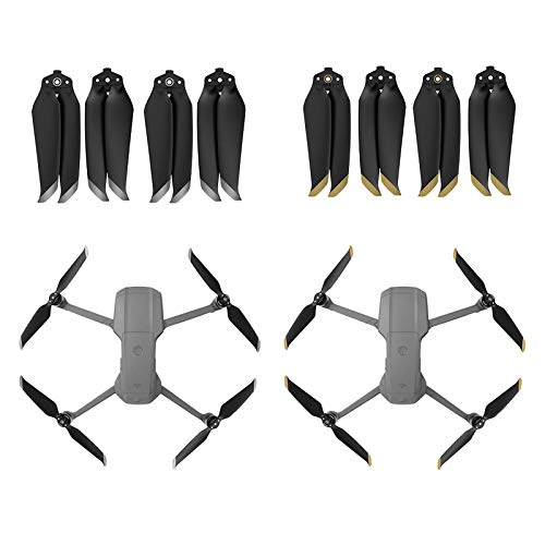 Hélice para DJI MAVIC AIR 2, Baugger Substituição para DJI MAVIC AIR 2 Drone 4pcs Hélice com Baixo R
