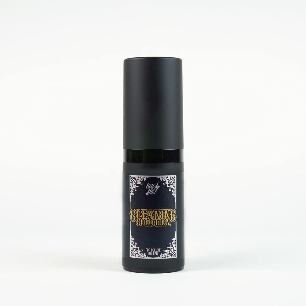 HEY JOE Kit Beard Growth System - Innovador Kit Para El Crecimiento De Barba A Base De Células Madre Vegetales - Tratamiento De 50 Días, color Black