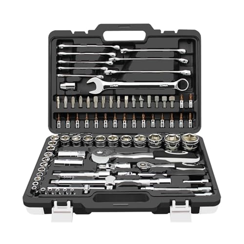 Kit de herramientas combinado 53 piezas para reparación de autos miniatura 3