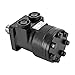 SHZULUSE Hydraulic Motor for Char-Lynn 101-1001-009 / Eaton 101-1001 Replacement, 4 Bolt Flange Mount 1 Inch Keyed Shaft 50ML/R High Torque Motor for Agricultural and Industrial Machinery