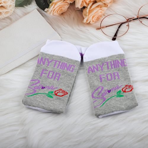 Image of G2TUP Singer Lyric Socks Singer Fans Gift Music Album Socks Singer Merchandise