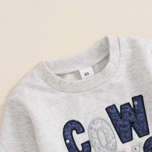 Toddler Infant Baby Boy Girl Sweatshirts Long Sleeve Crewneck Sweat Tops Fall Winter Fashion Blouses4