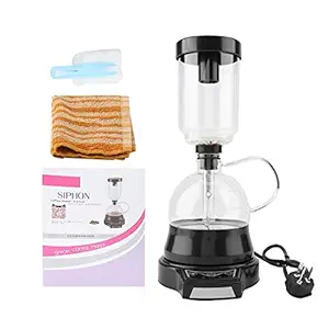 Emoshayoga Electric Siphon Brewer Brewing Machine Easy to Durable Material for Home