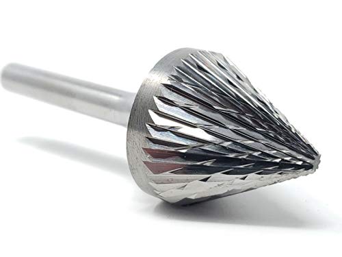 Fresa de carburo doble corte SJ-9 1 pulg. x 15/16 pulg. miniatura 4