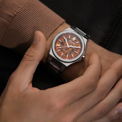 Image of SANDOZ Chanet Premium Translucent Dial Automatic Watch for Men - SZWGL0000816