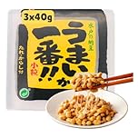Natto - fermented soy beans made in Japan (3x40g, package may vary)