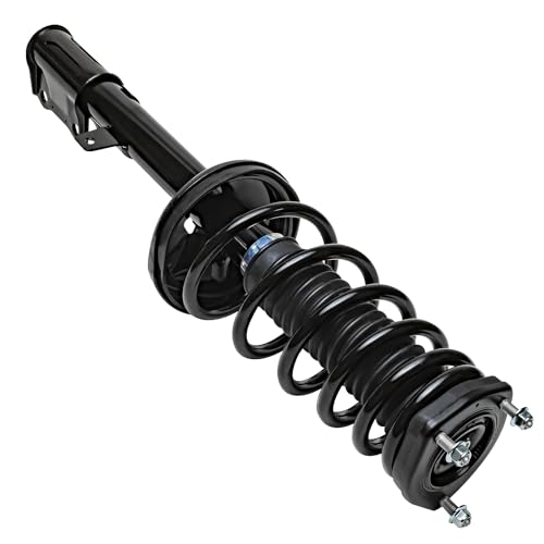 Image of Detroit Axle - FWD Rear 2pc Struts for 09-12 Toyota Venza, 2 Struts & Coil Spring Assembly 2009 2010 2011 2012 Replacement Suspension Quick Install Ready Struts Shocks Assembly
