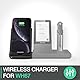 Yealink DECT Headset Zubehör WHC60 Kabelloses Ladegerät Qi Wireless Charger für WH66/67, Schwarz