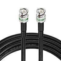 Superbat SDI Cable 12G 15m, 4K UHD SDI Video Cable 75ohm BNC Supports 6G 12Gbit/s and 4K 60fps, for Surveillance Camera, SDI Converter
