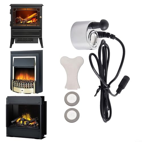 VRTYVEYBB Elektrischer Feuerwandler Ersatz-Set für Dimplex M-011B M011B Heizung Opti-Myst Serie kompatible Modelle mit 2 Scheiben und Werkzeug zum Entfernen