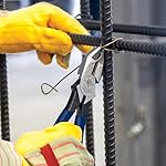 Klein Tools D213-9ST High-Leverage Ironworker's Pliers, Made in USA, Twist and Cut Soft Annealed Tie Wire, Hook Bend Handle, Spring Loaded, Heavy-Duty Jaws - Image 3