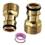 Hose Connector Brass | Male Thread 1/2