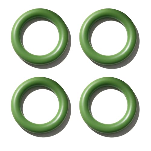 4Pcs 68086261AA Valve Engine Coolant Cooler Pipe O-Ring Compatible with Dodge Ram (Replaces#68049022AA 68049022AB) - Green
