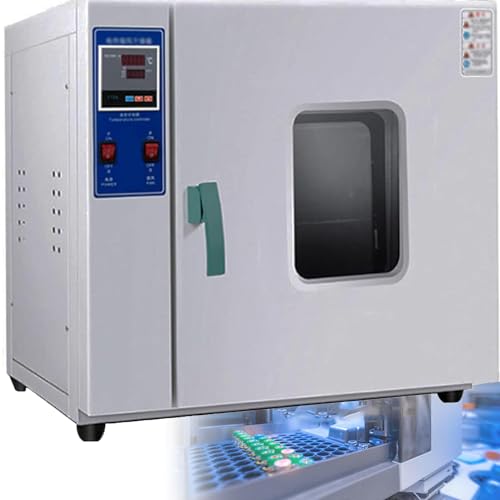 Horno de secado por convección de aire forzado de temperatura constante para laboratorio/industria, con controlador de temperatura digital inteligente, incubadora termostática de laboratorio, 15,6 L