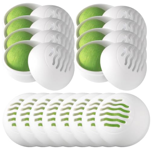 CTIRCHIU 24 Bolas Desodorantes para Zapatos Ambientador Zapatos Plástico Ligero Elimina Olor para Armarios y Hogar 24 Piezas