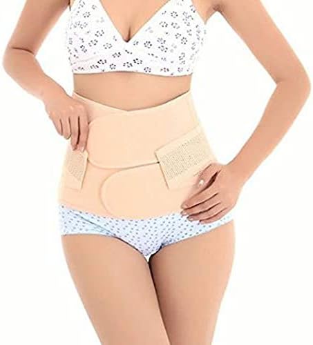 Healthcom Waist Slimming Belt Shaper Wrapper Band Abdomen Abdominal Binder Women Postnatal Pregnancy Belt-Support Back After Birth Belly Band Postpartum Recoery Support Girdle Belt Belly(Size:L)