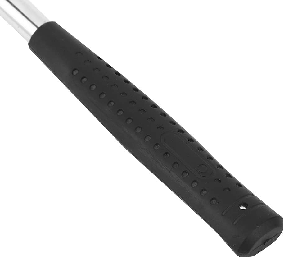Guitar Fret Hammer, German Style Soft Rubber Handle Brass UHMW Heads for Luthiers Musicians Guitar Repair Maintenance Tool for Professional Instrument Craftsmen Home Workshop
