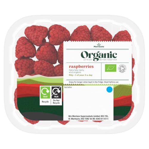Organic Raspberries 125g