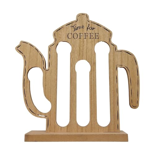 コーヒーポッドスタンド - コーヒーポッドオーガナイザースタンド、コーヒーポッドホルダーラック | コーヒーポッドスタンド調節可能なコーヒーポッドストレージ、ネスプレッソKカップ、キューリグポッド、コーヒーカプセルエスプ レッソポッド用キッチンカウンタート