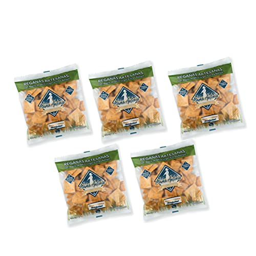 Mama Antonia | Regañás Artesanas con Aceite de Oliva Virgen Extra y Ajonjolí | 5 bolsas 150gr