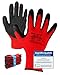 Produktbild Trevendo Arbeitshandschuhe - WS-Pro Grip RSL - EN 388 - Montagehandschuhe mit Latexbeschichtung, atmungsaktiv & griffig - ideal für Bau, Garten, Logistik - Mehrfachpack - Größe 7, 36 Paar