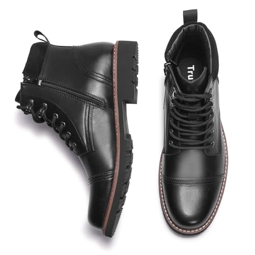 TruVeld Mens Boots Casual Black Boots Zipper Chukka Boots for Men Botas para Hombre by TruVeld - Image 6