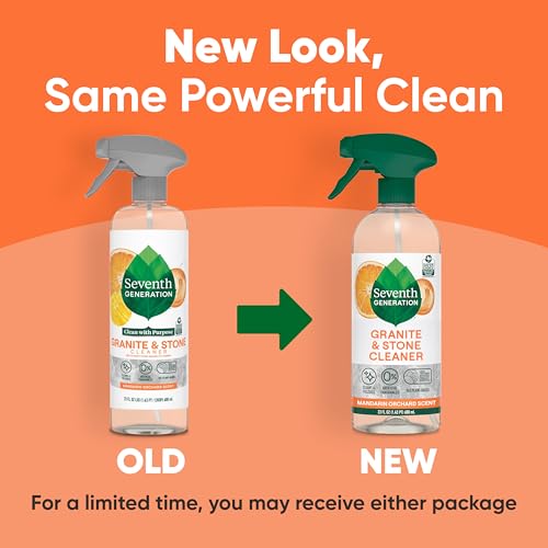 Seventh Generation Granite Cleaner, Mandarin Orchard scent, 23 fl oz - image 2