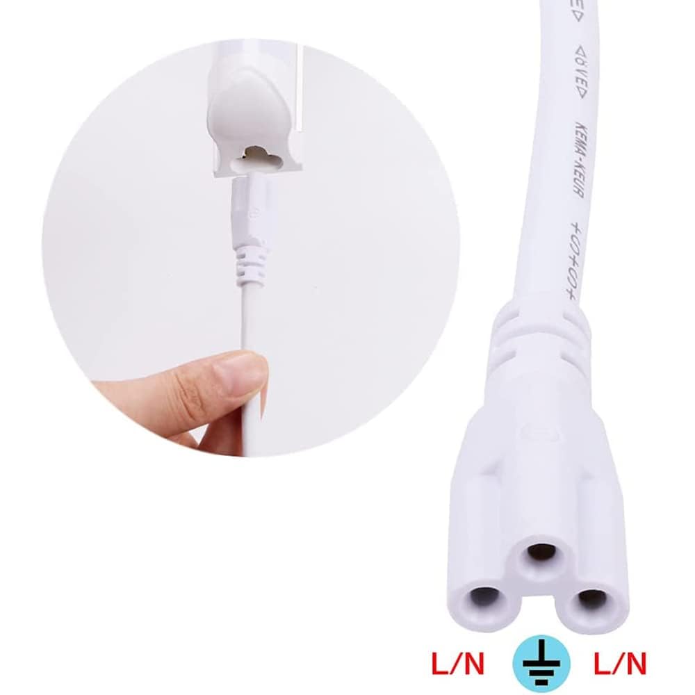 ◎未使用◎30CM 0.3Ｍケーブル　10本セット　 LED蛍光灯用ケーブル Amazon | 30CM 0.3Mケーブル LED蛍光灯用ケーブル 器具一体型用