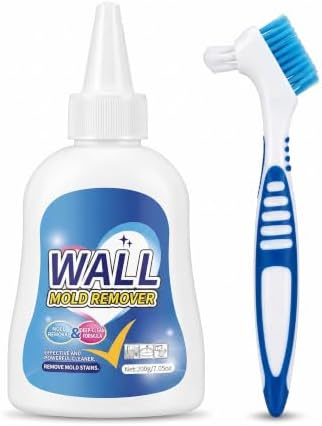 Mold Stain Cleaner Gel, 7.05 FL oz Heavy-Duty Household Cleaner for Washing Machine Gasket, Shower Caulk, Bathroom Grout & Front Loader Seal image 5