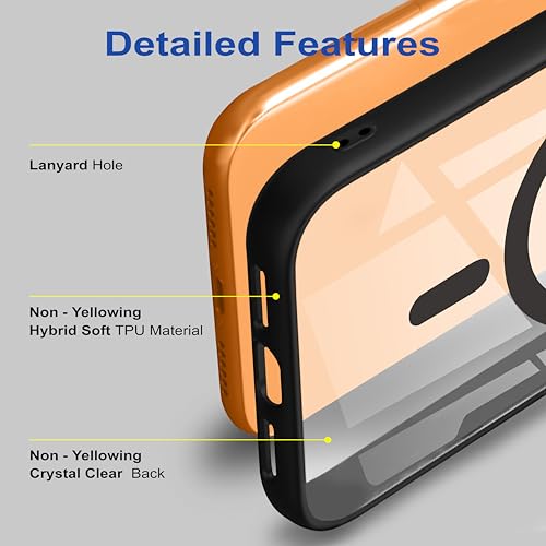 Image of amazon basics Back Case Cover for iPhone 17 Pro Max | Compatible for iPhone 17 Pro Max Back Cover | Scratch-Resistant Back Cover | Black