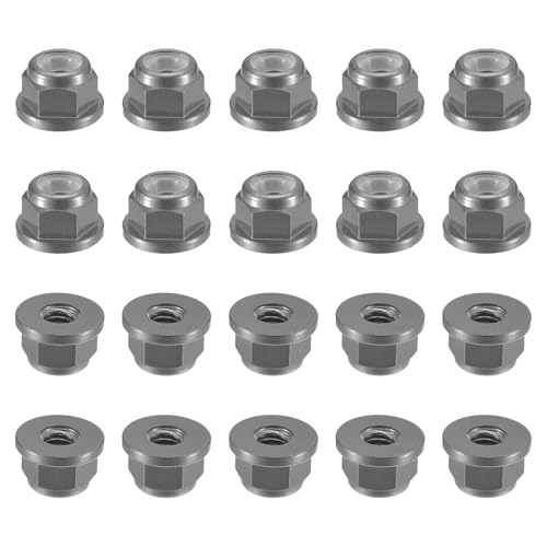 Écrou anti-vibration M2.5 en aluminium anodisé pour empêcher le desserrage mécanique