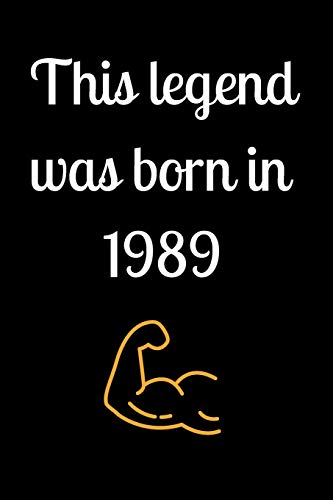 This legend was born in 1989