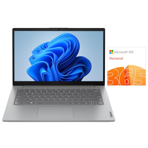 Lenovo Laptop V14 G4: AMD Ryzen 3 7320U, Memoria de 16GB LPDDR5, SSD de 512GB, Pantalla de 14" LED Full HD (1920 x 1080), Video Radeon 610M, S.O. Windows 11 Home, Incluye Microsoft Office 365